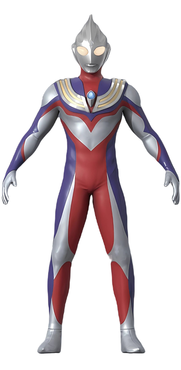 迪伽奥特曼,三视图大家喜欢吗?#奥特曼