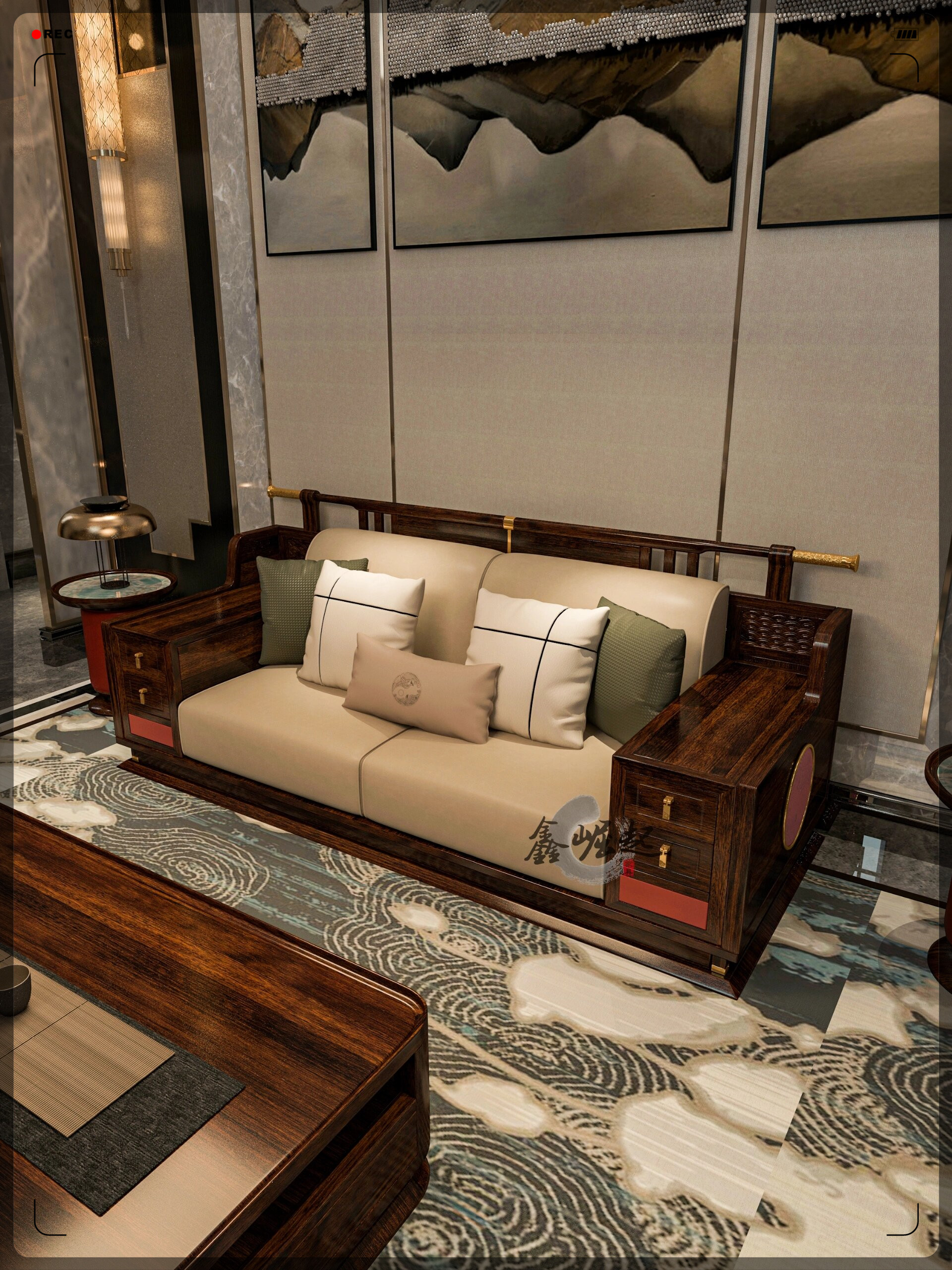 新中式 轻奢,生活就该这么精致 !