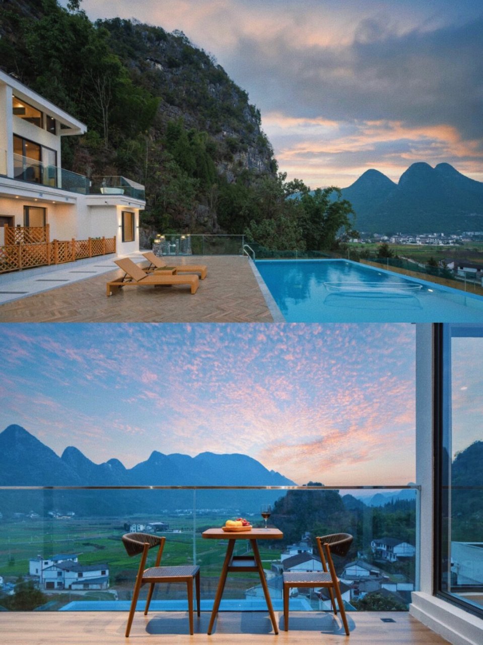 万峰林泳池民宿  万峰林泳池民宿,坐落于壮观的万峰林景区内,环境幽雅