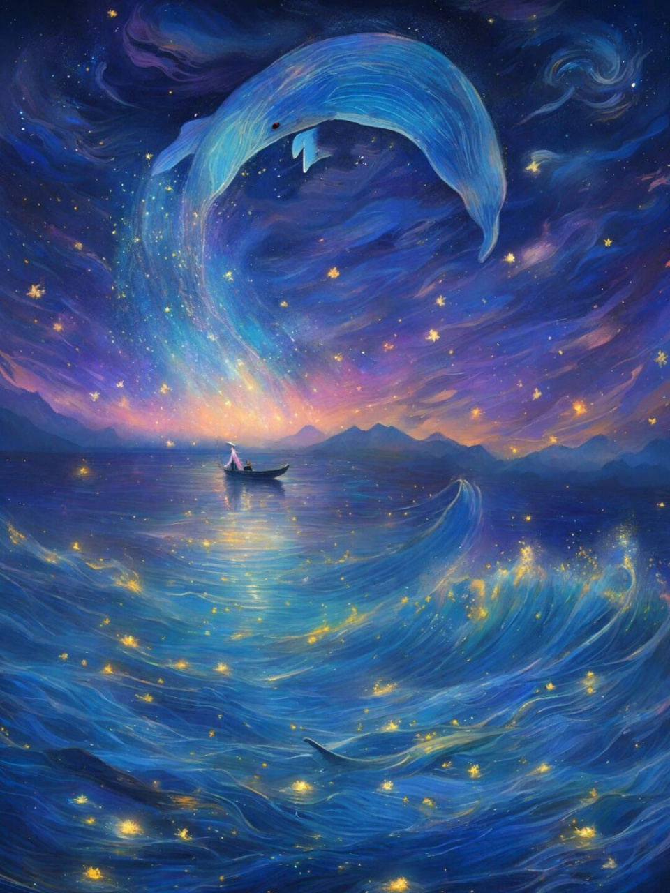 在这无边无际的星辰大海中,每个人都有一颗属于自己的星星,指引着我们