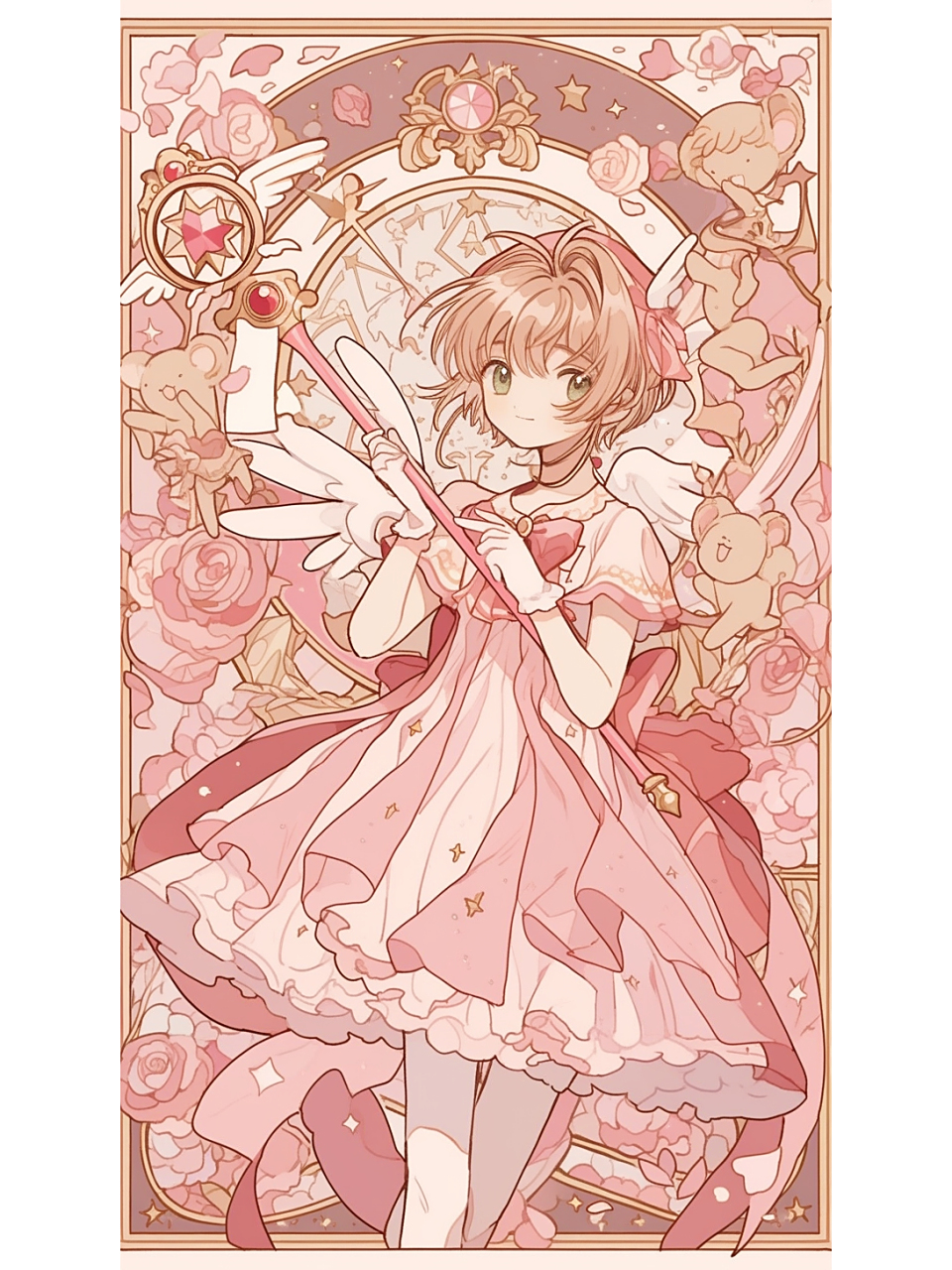 小樱非常善良,关心他人,总是愿意为别人付出