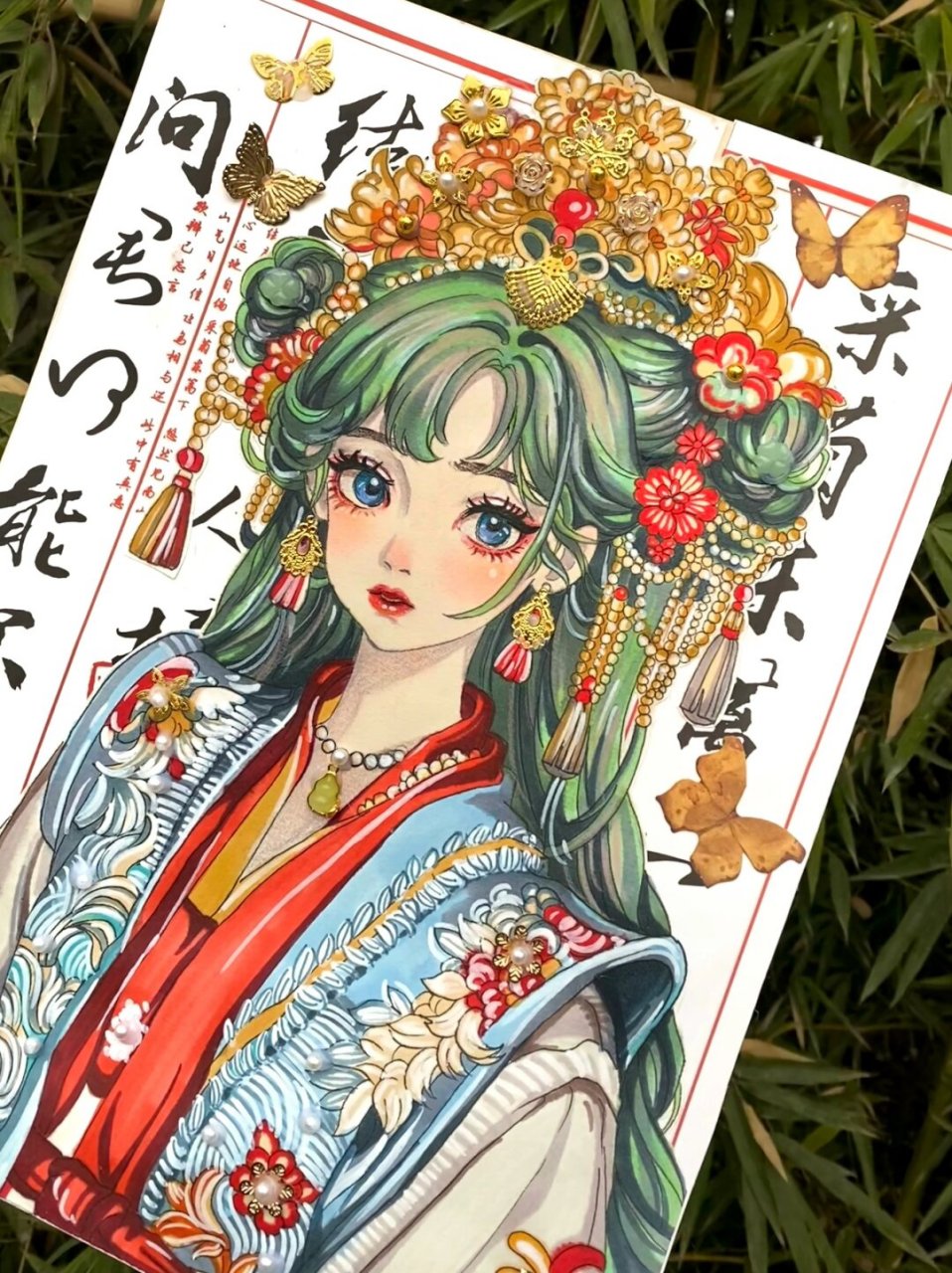 动漫国风摄影构图教程，一分钟就会