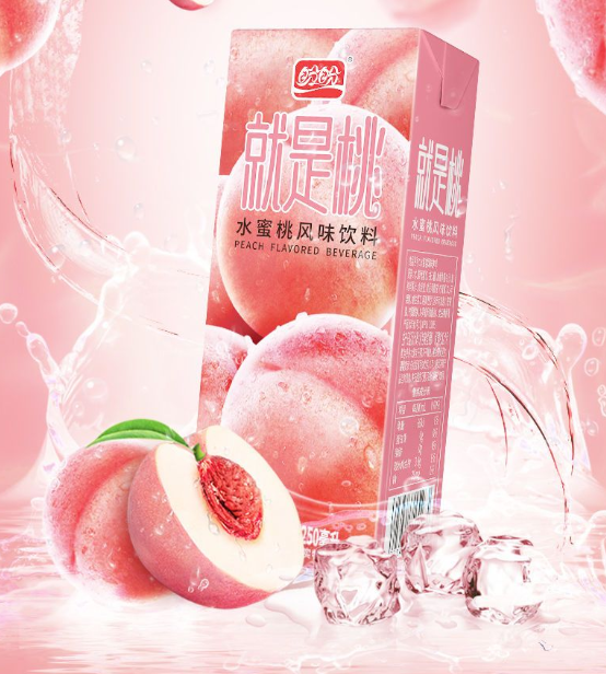 盼盼水蜜桃汁:果味盛宴,畅饮盼盼,你的快餐好搭档