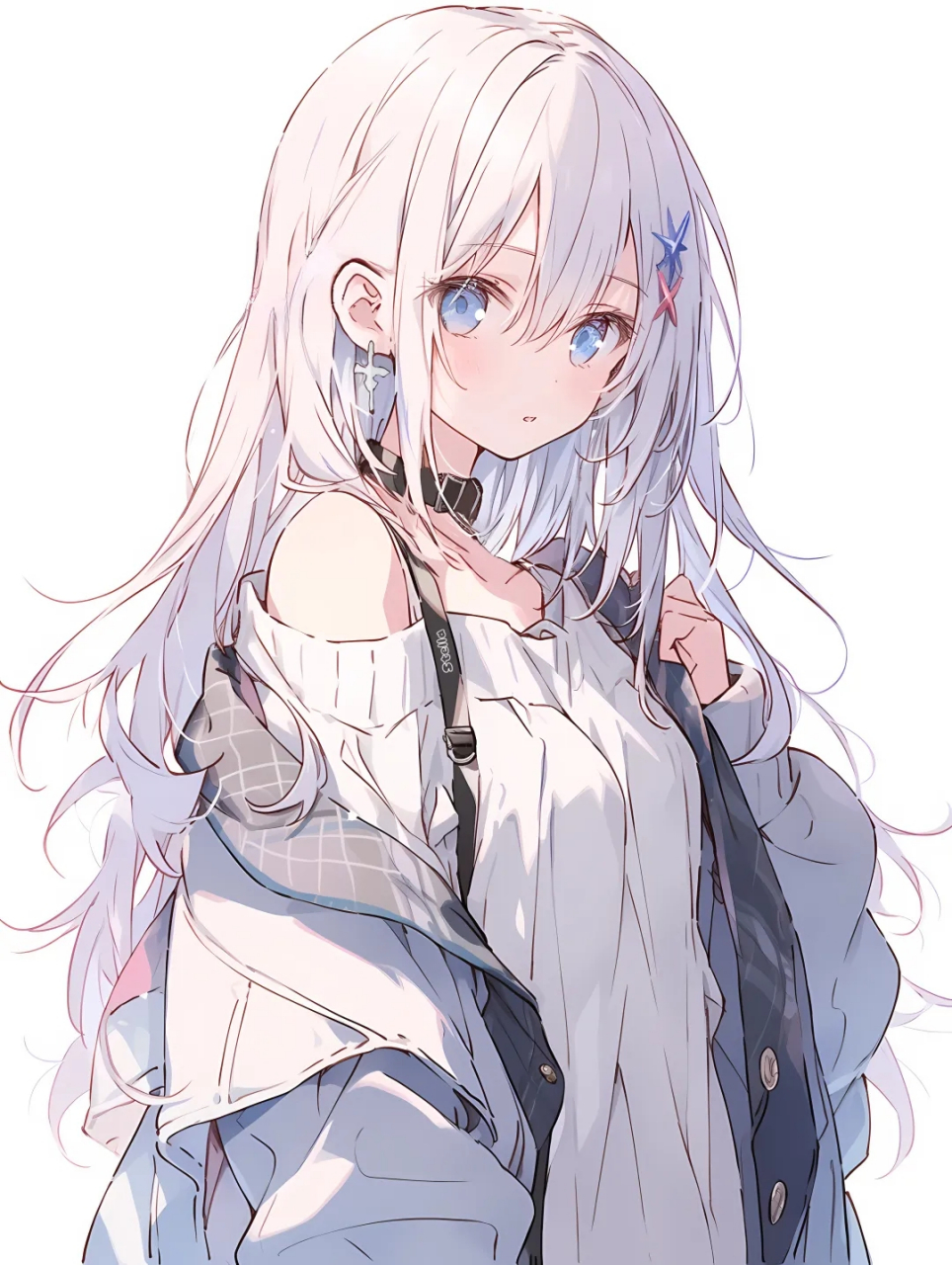 动漫壁纸|二次元女生,主打一个可爱2#最靓头像壁纸征集赛