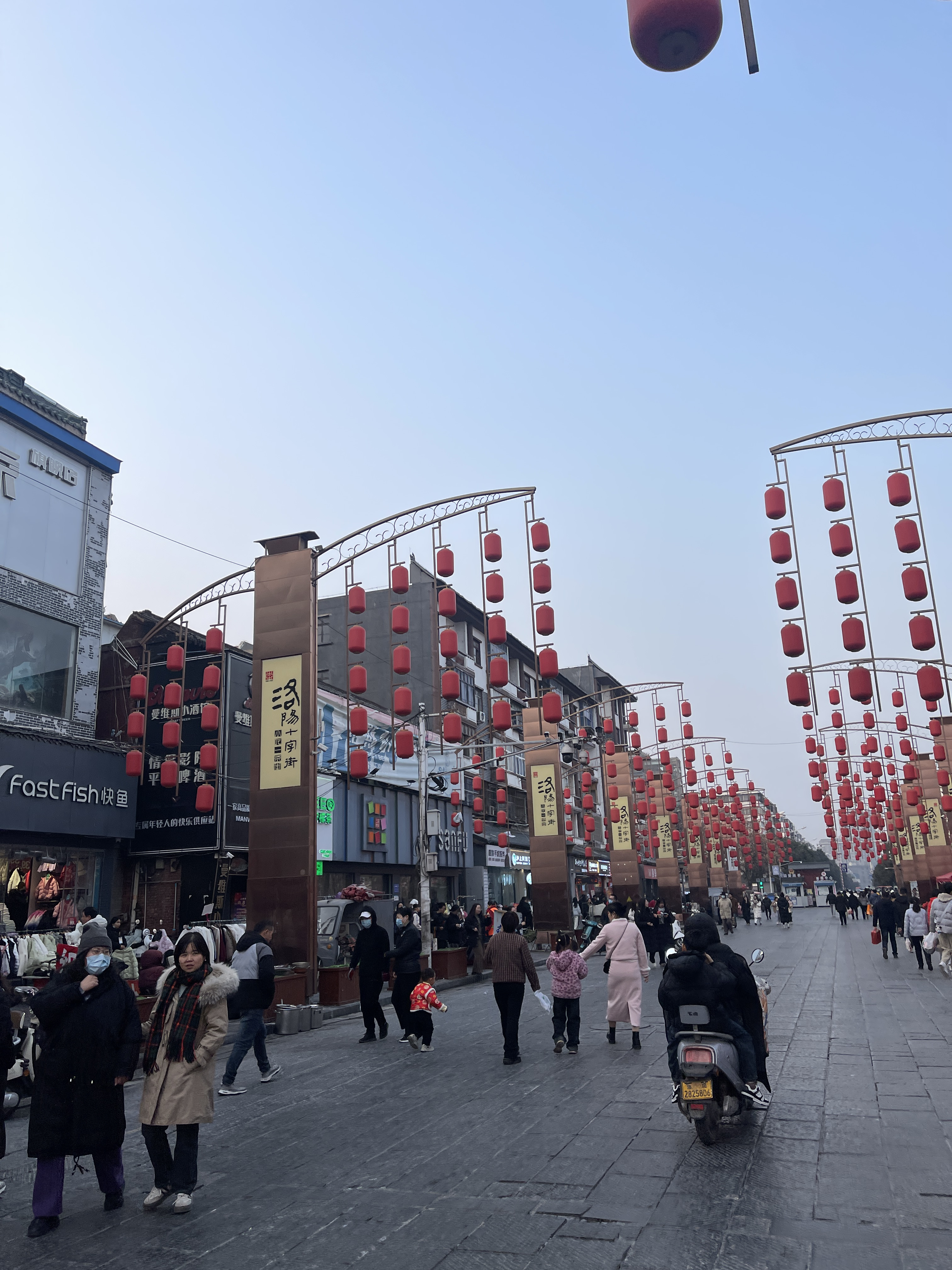 洛阳老街夜景图片