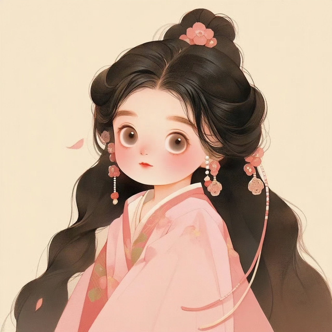 一组古风女生头像 "接受岁月的伤,仰望生活的78光,不辜负晨光,不