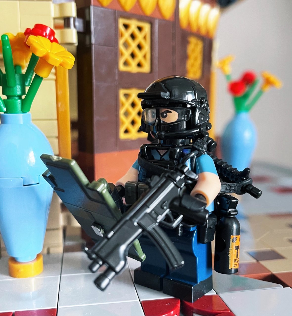 潮流玩具 乐高港警sdu ctru 乐高警察人仔#开始谋划我的2024