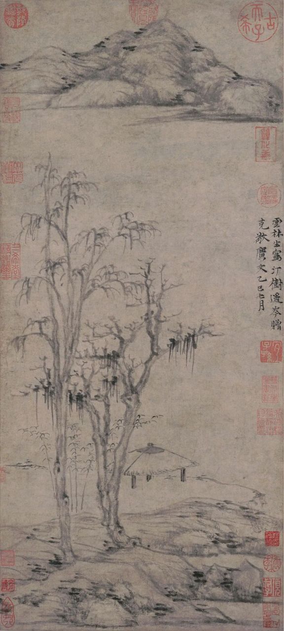 倪瓒(1301年-1374年),江苏无锡人,元末明初的著名画家和诗人