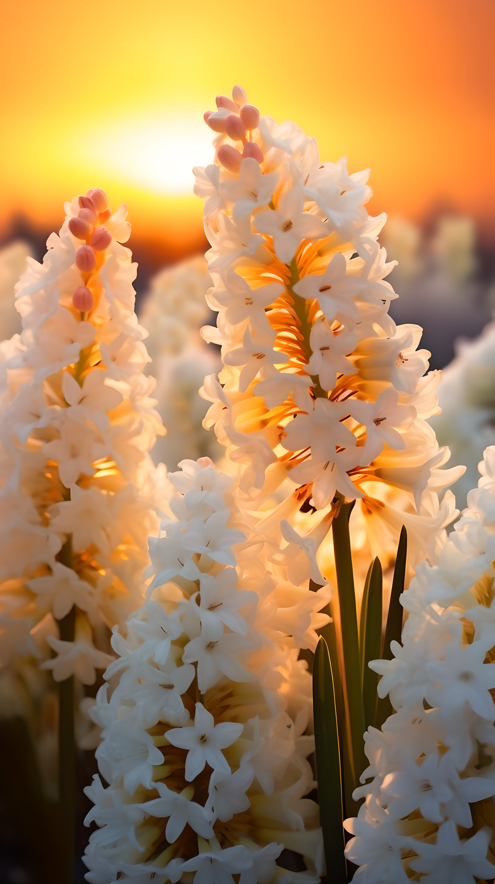 白色风信子的花语:纯洁,清纯,高.@秀i秀i的动态