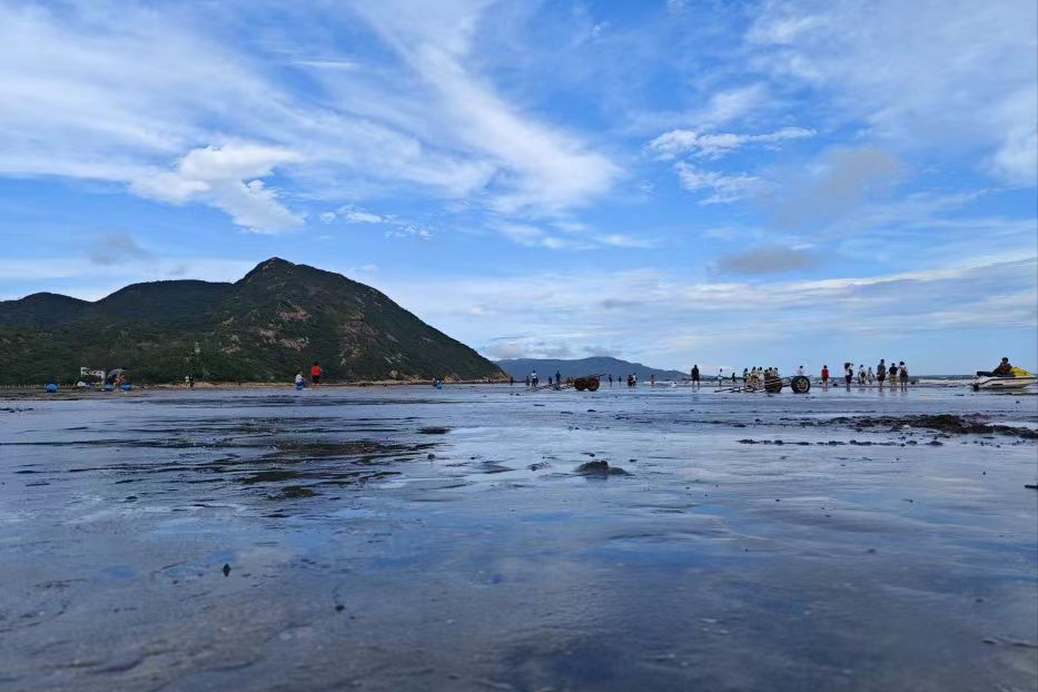 黑沙湾海浴场,台山赤溪半岛铜鼓湾的宝藏之地!1.