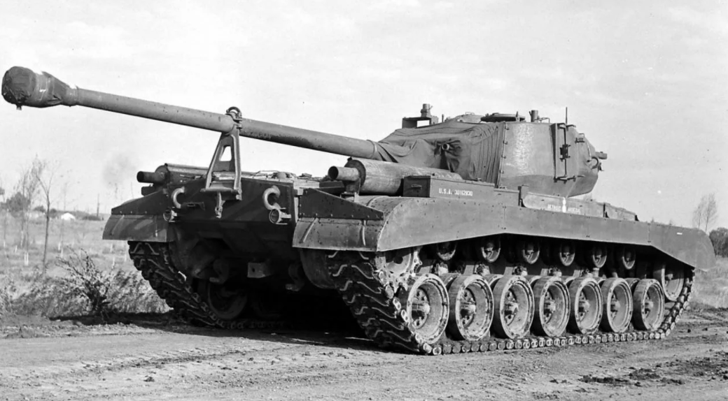 武器知识:美国m26潘兴重型坦克