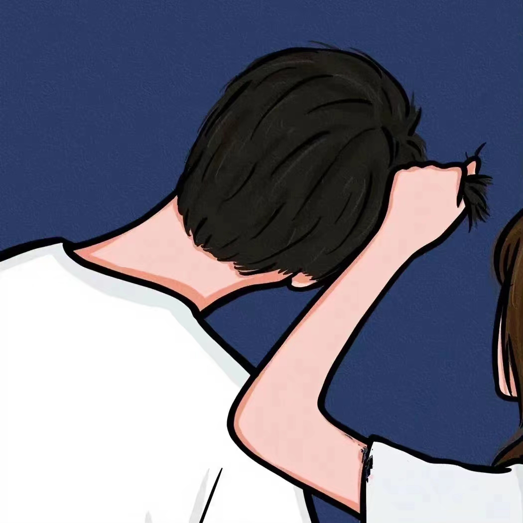 一组绝绝子的情侣动漫头像