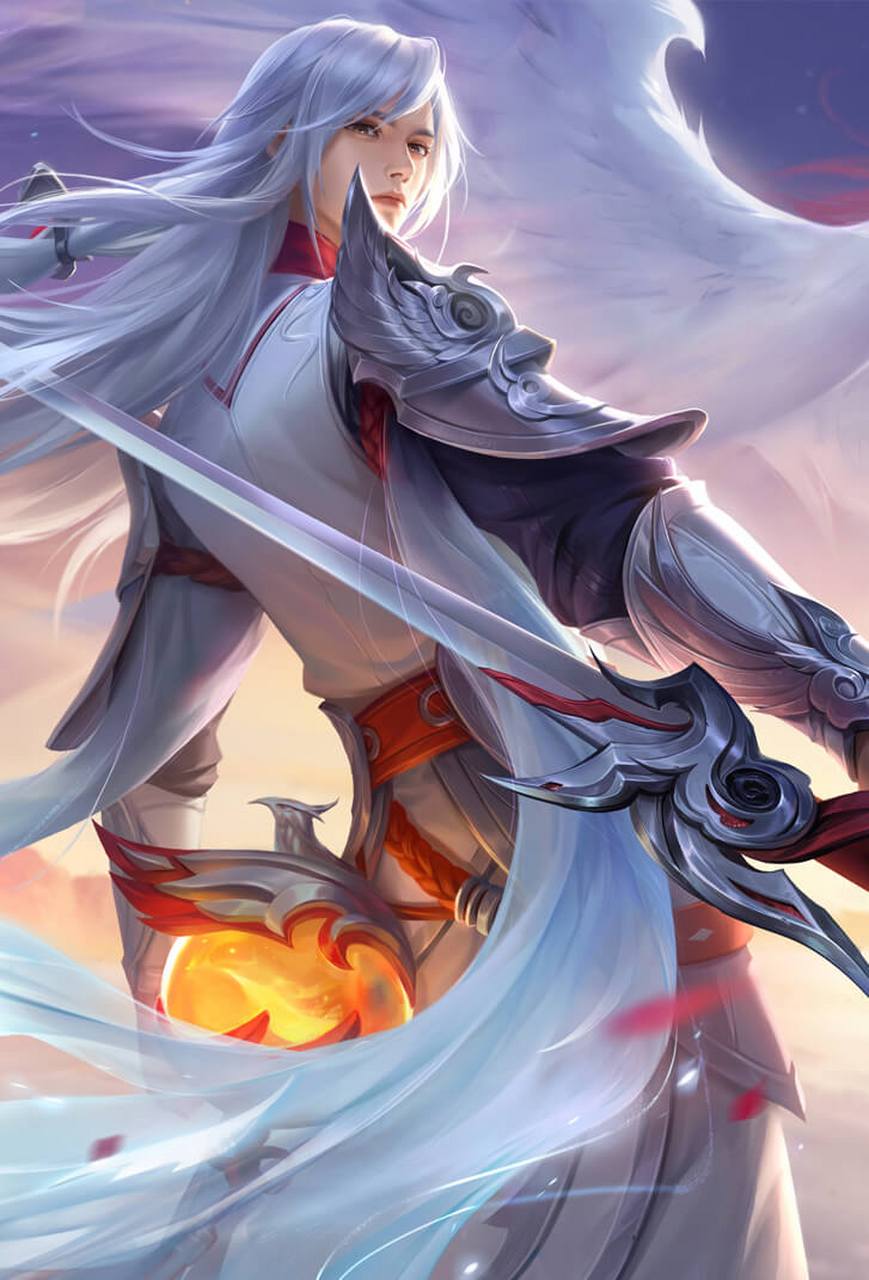 王者荣耀游戏头像,诗仙李白 话说诗仙李白这个人,他的确可以舞剑.