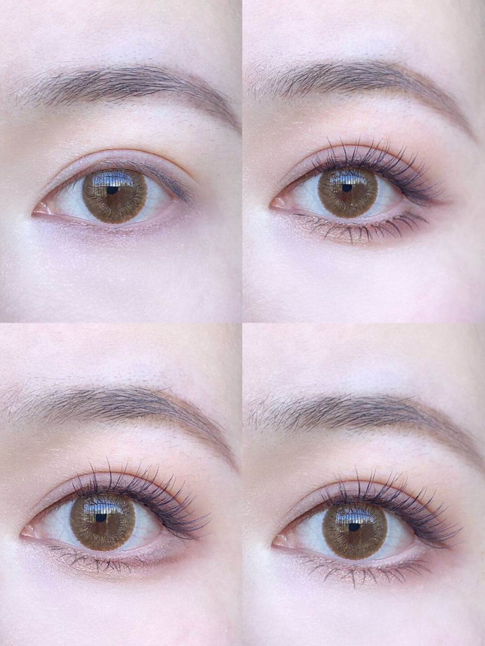 三种简易版眼睑下至画法自然大眼术  自然画法:只需使用白色眼线笔