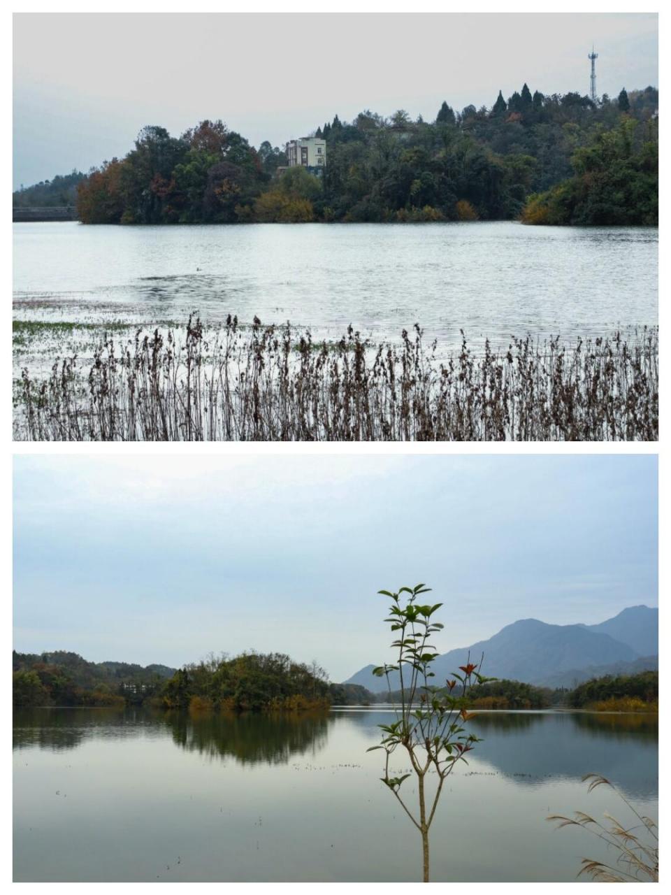 绵阳白水湖图片