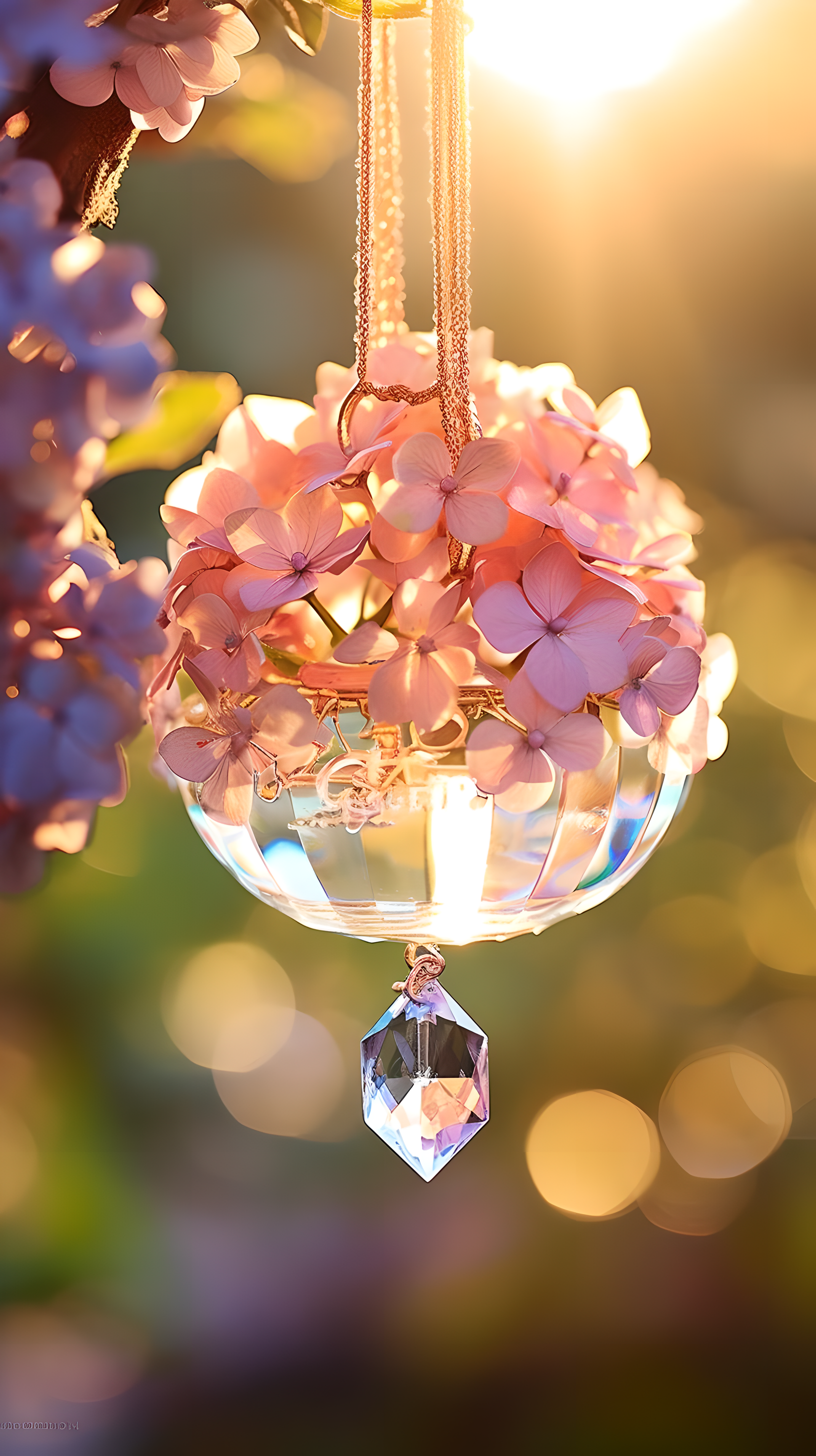 绣球花是一种观赏性很高的花卉,它的花球是很多小花聚集在一起,伙语