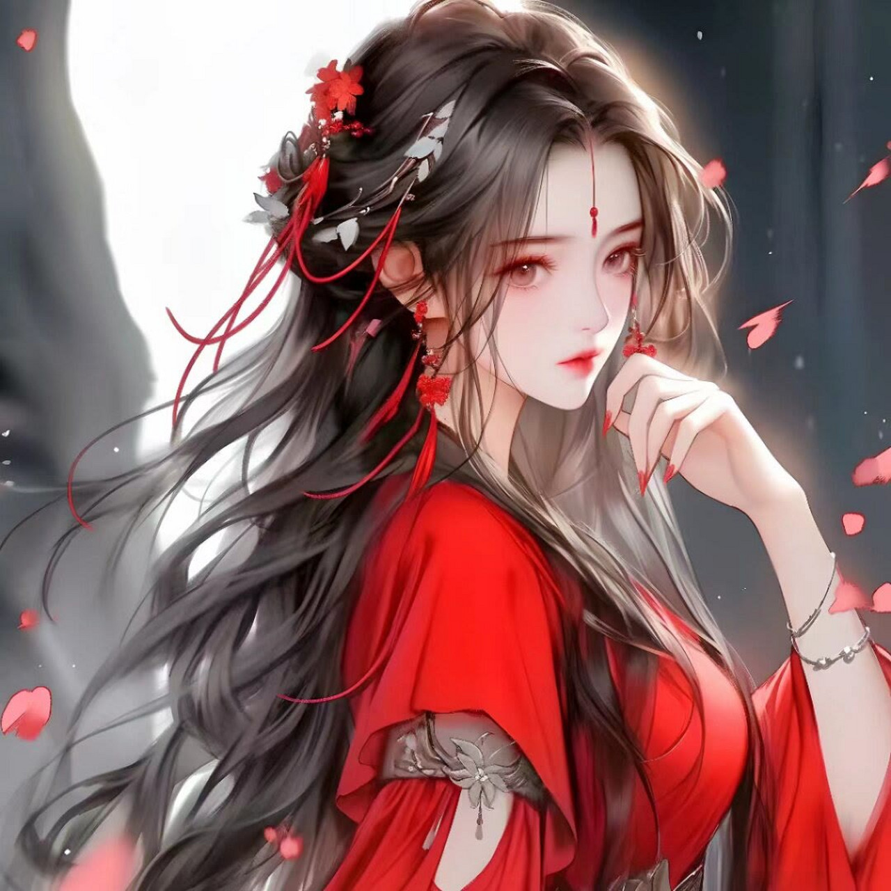 最靓头像壁纸征集赛# 高清古风女头像古风新娘