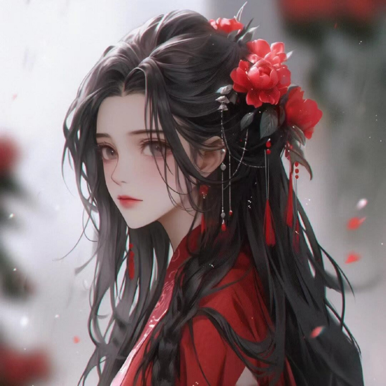 最靓头像壁纸征集赛# 高清古风女头像古风新娘