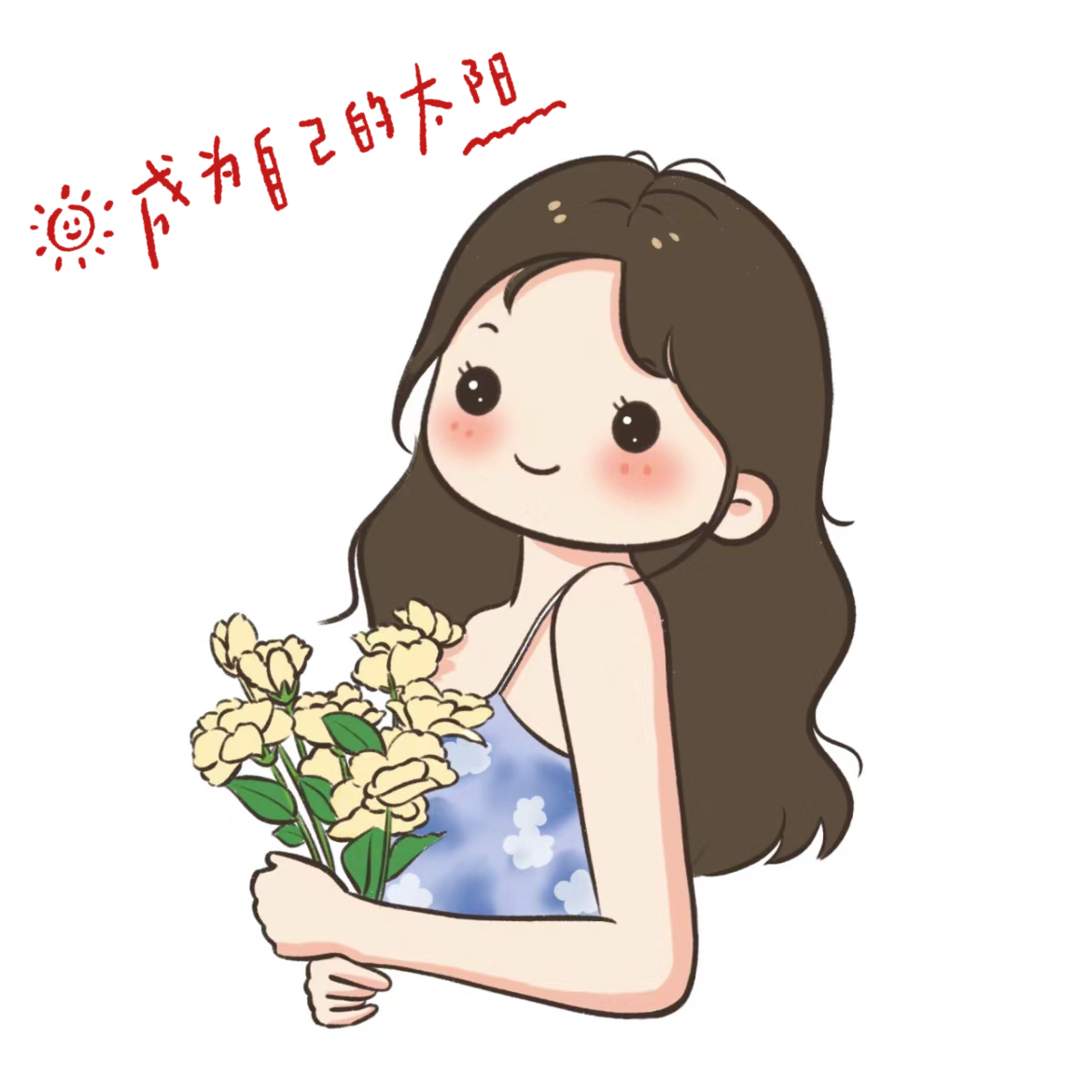 最靓头像壁纸征集赛#卡通可爱女生头像/