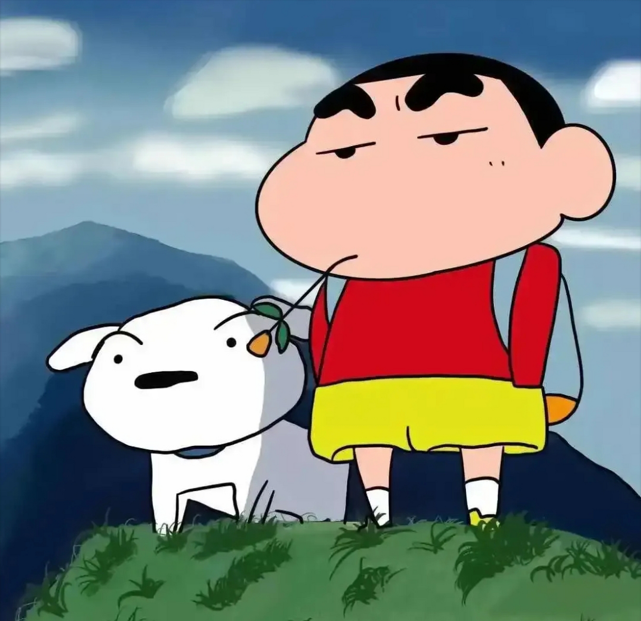哥们去奔现了,成功了头像换一蜡笔小新的,不成功换旁边小狗的,[嘻嘻]