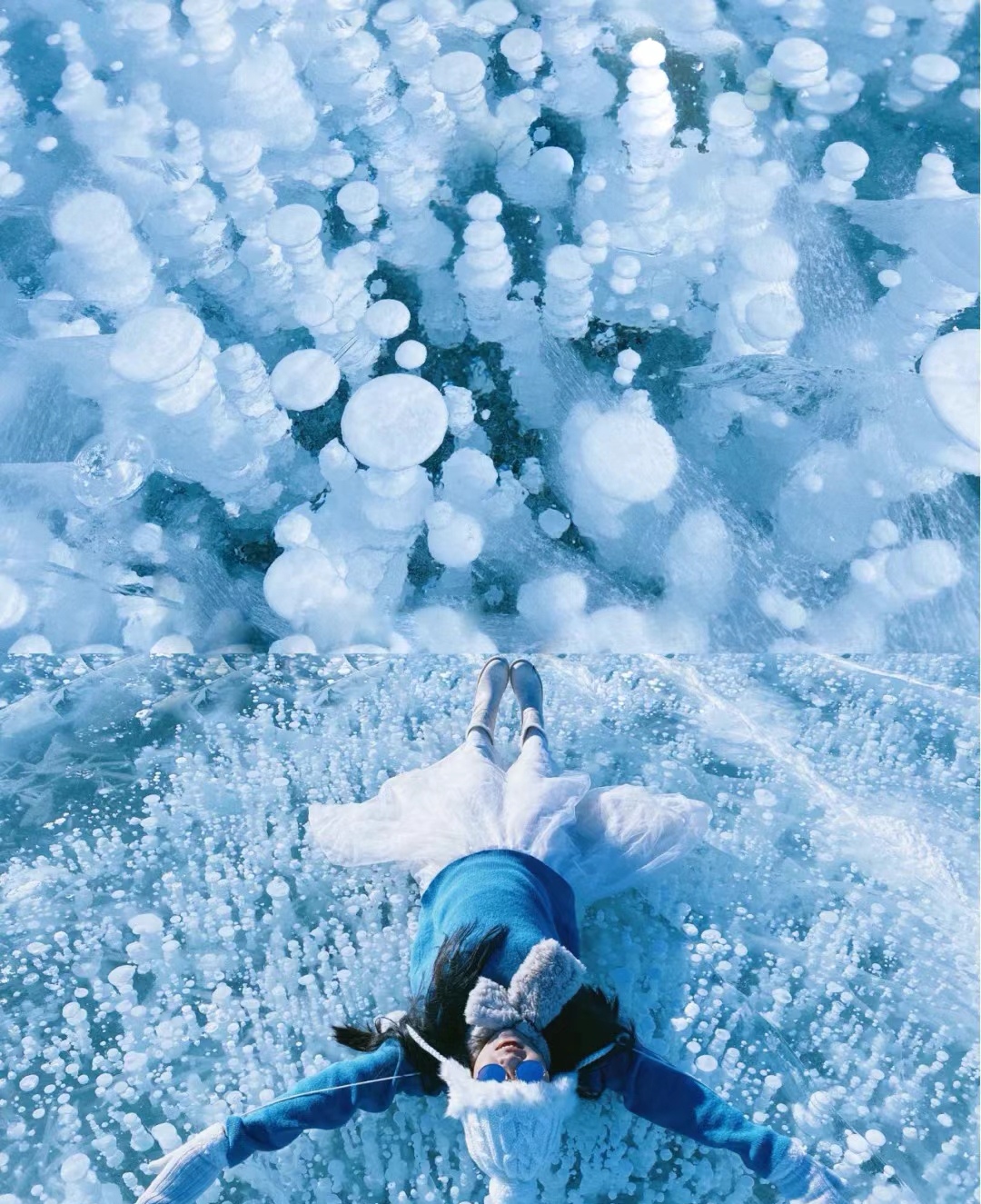 赛里木湖冬天拍照技巧，旅游帮手