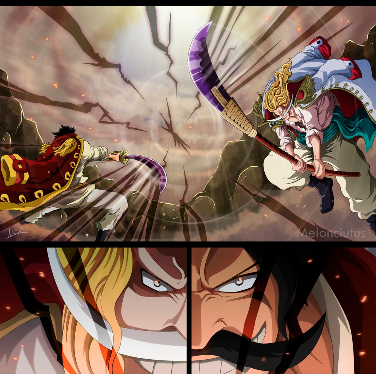 卡普有一点说错了,罗杰处刑非但没有挫了海贼的锐气,却让罗杰亲手打开