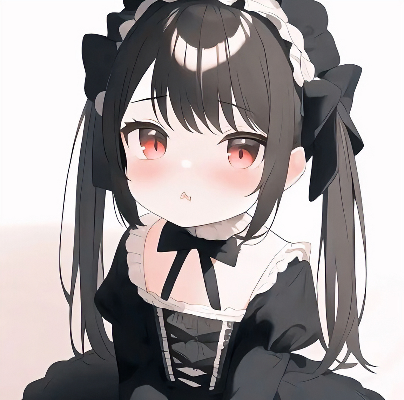 动漫女生头像 人们都说, 三次元是现实, 二次元是虚幻.