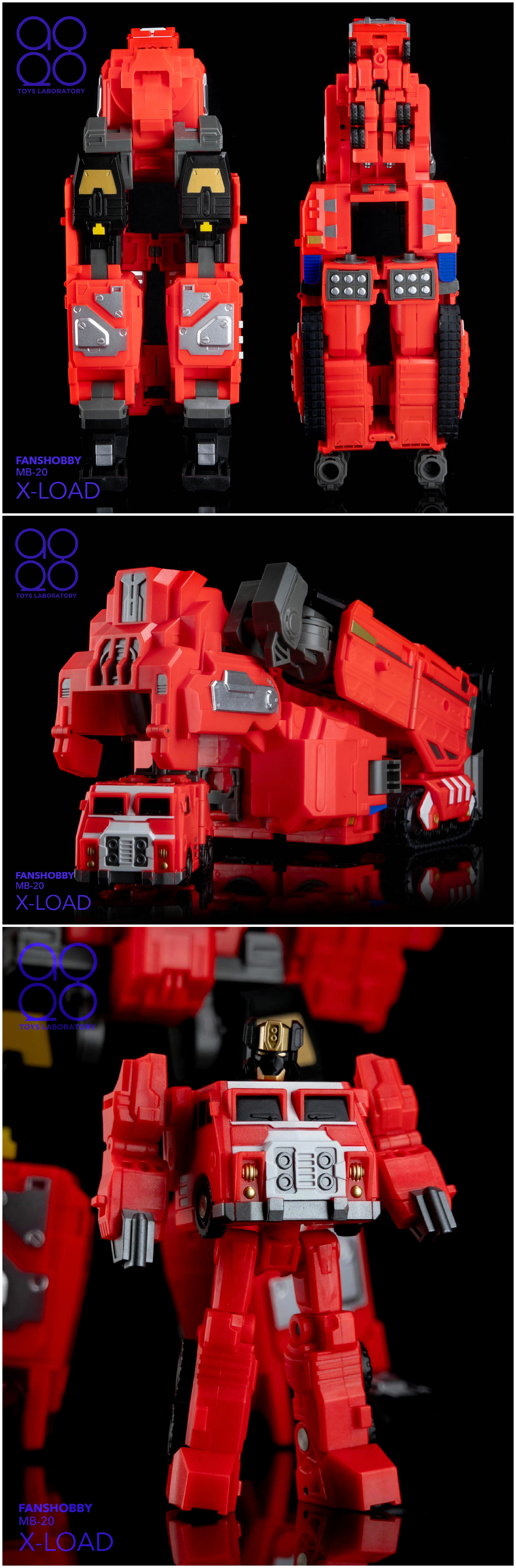 模型欣赏:fans hobby 变形金刚舰队 超载,舰队宇宙中的通天晓,by 928
