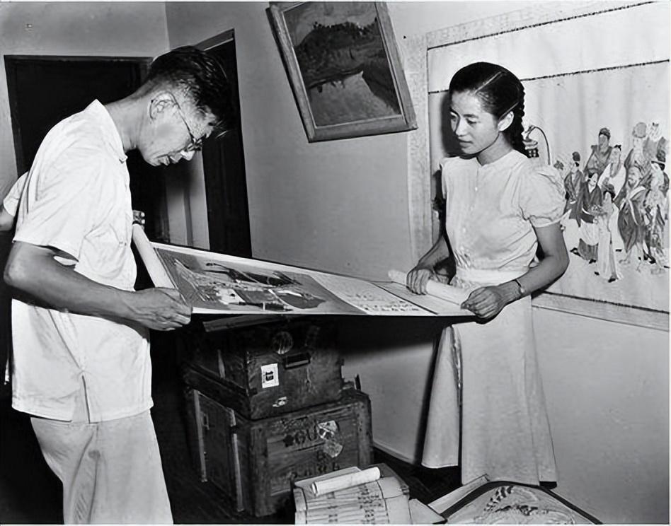 回顾敦煌少女常沙娜二婚丁克却在45岁产子有一事对不起丈夫