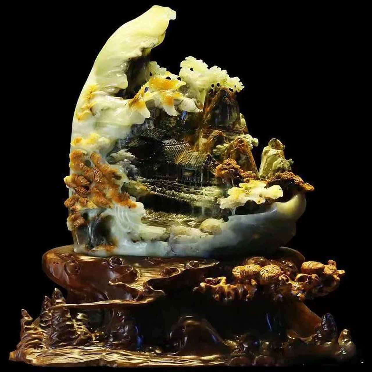 【鞍山·岫岩玉雕】岫岩玉,产于鞍山岫岩县而得名.