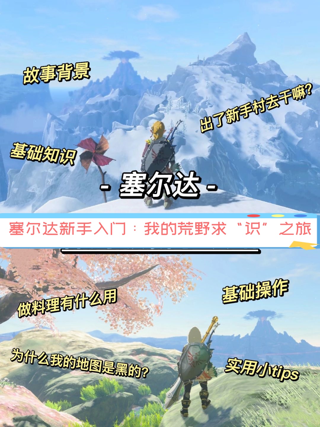 塞尔达新手入门我的荒野求识之旅