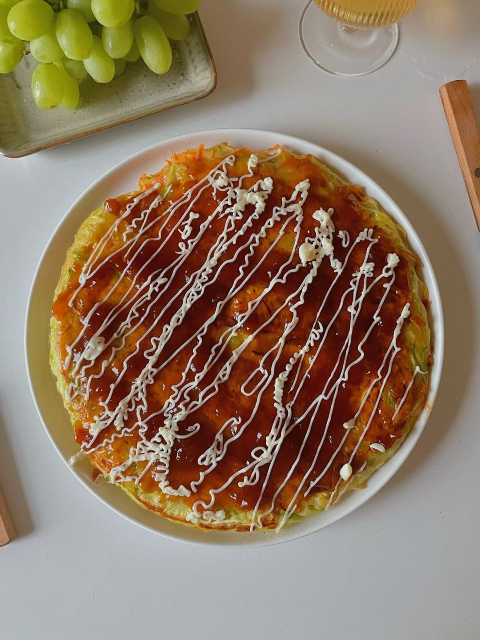 早餐·好好吃饭|宅家做好吃的蔬菜大阪烧  今天我们来制作一道美味的