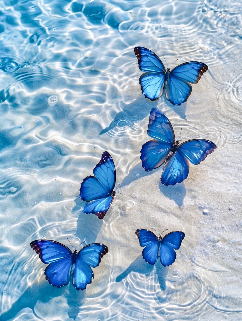 它们的翅膀犹如艺术品,色彩斑斓,图案各异,翩翩起舞时仿佛在空气中