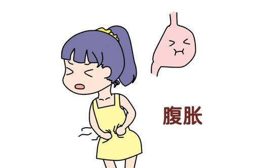 卡通图肚子胀气的图片肚子胀图片肚子胀气是什么原因肚子胀气图片卡通