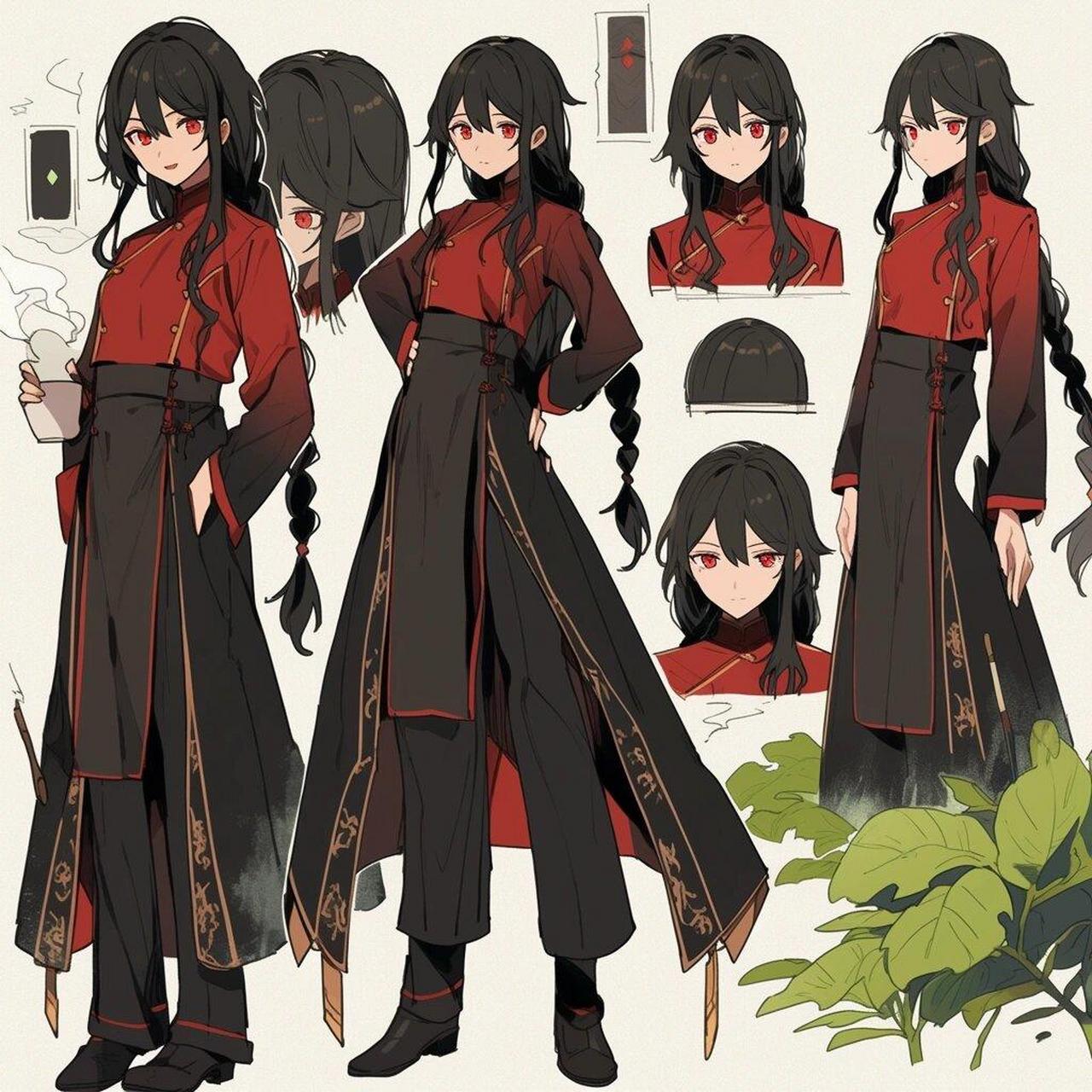 服设人设参考丨制服yh  yh制服系列,以简约时尚的设计风格为主,注重