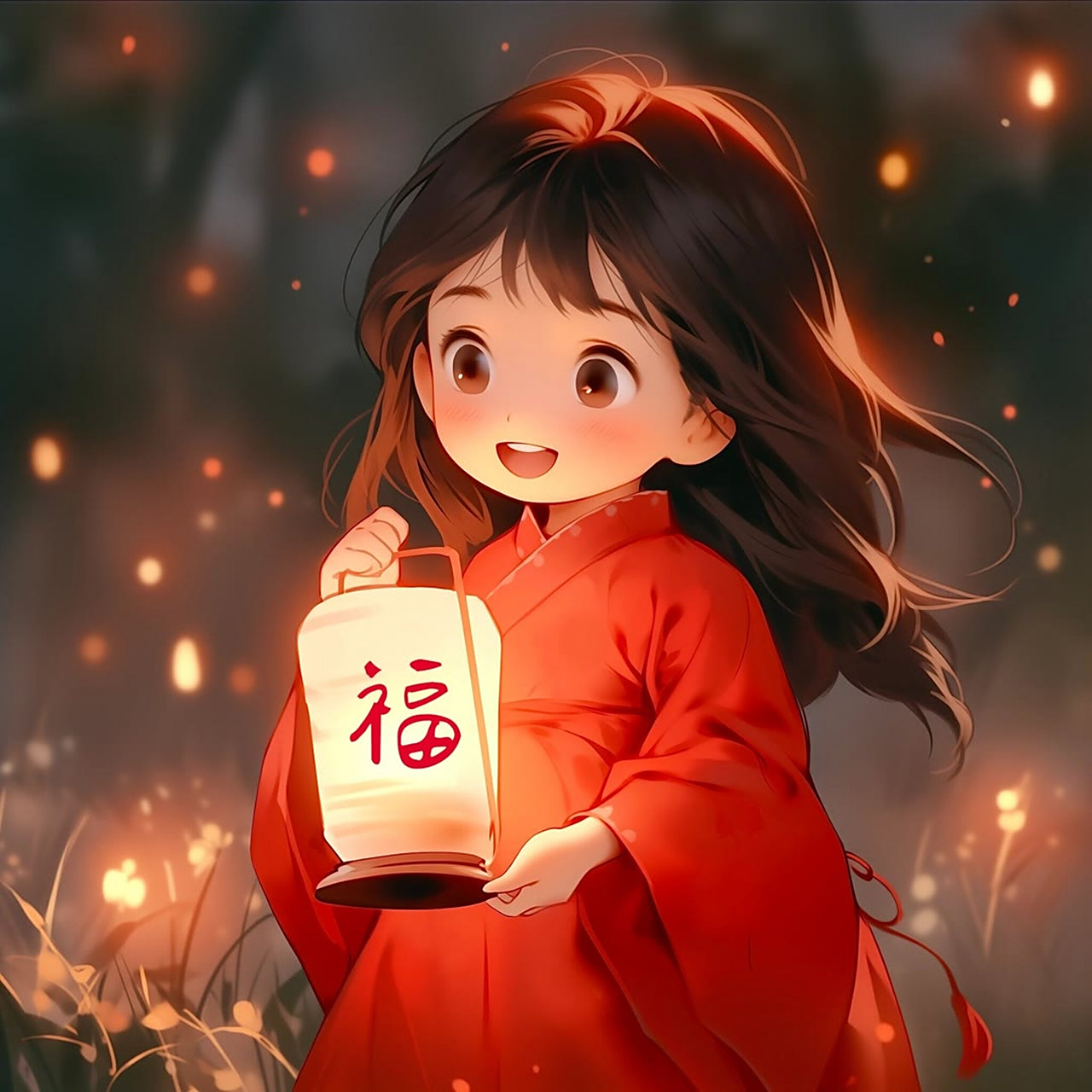 新年喜庆卡通头像女头 赶快收藏~ #最靓头像壁纸征集赛# #头像