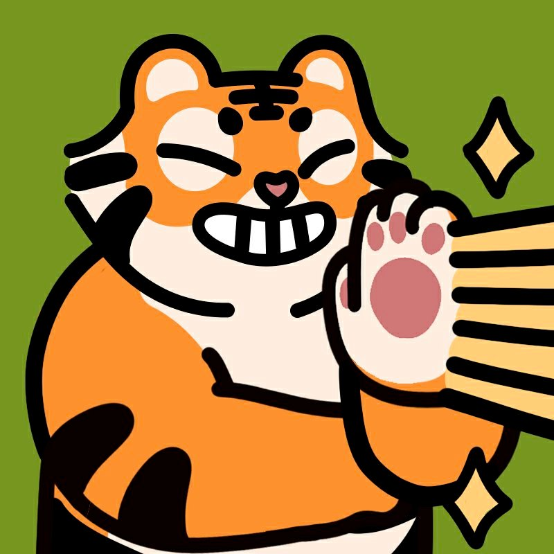 虎头虎脑 憨态可掬 #最靓头像壁纸征集赛