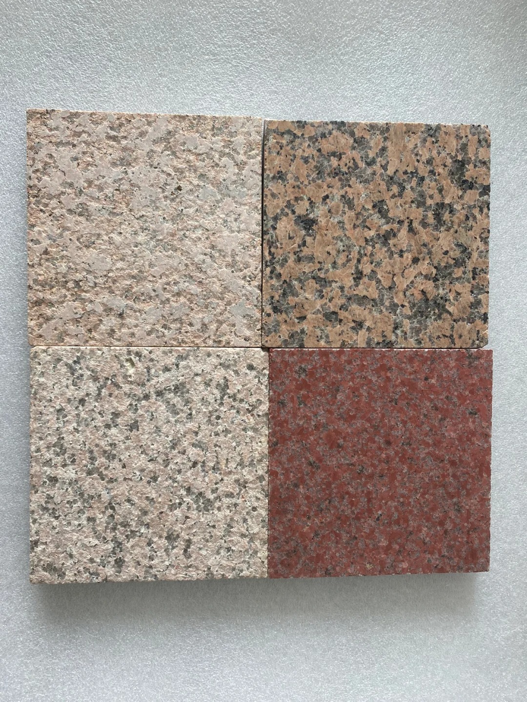 贵妃红石材,产自山西的花岗岩品种,由地下岩浆冷却结晶形成,具有明显