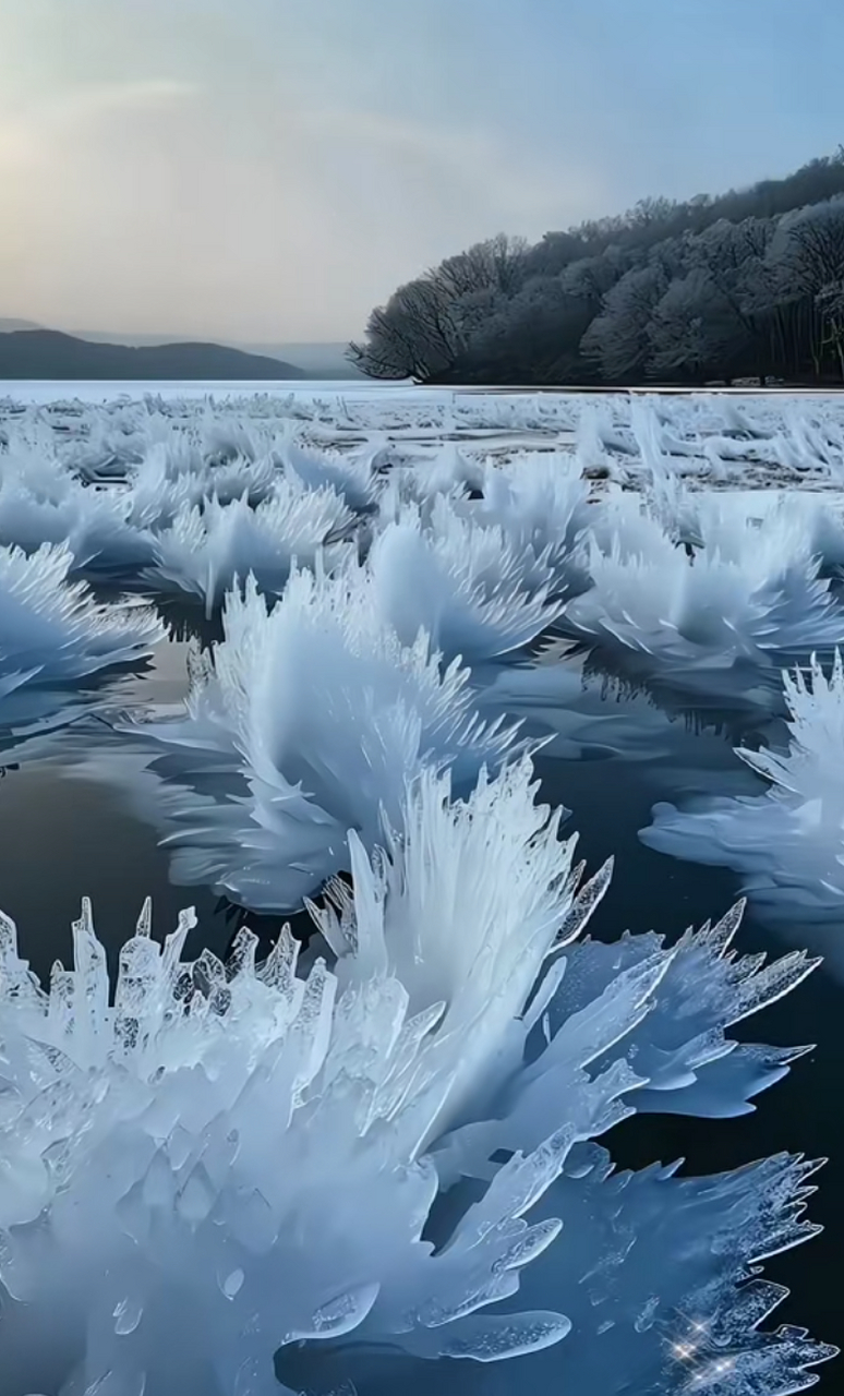 冰花美篇图片