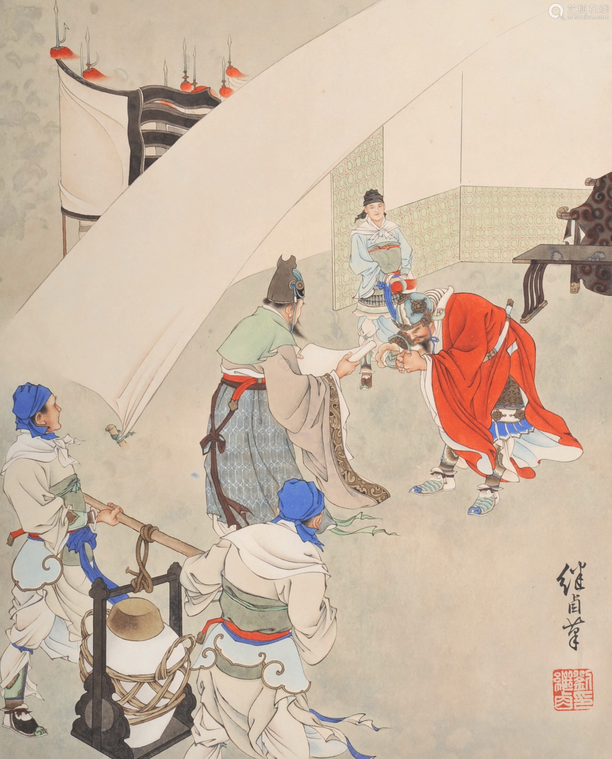 刘继卣国画作品赏析