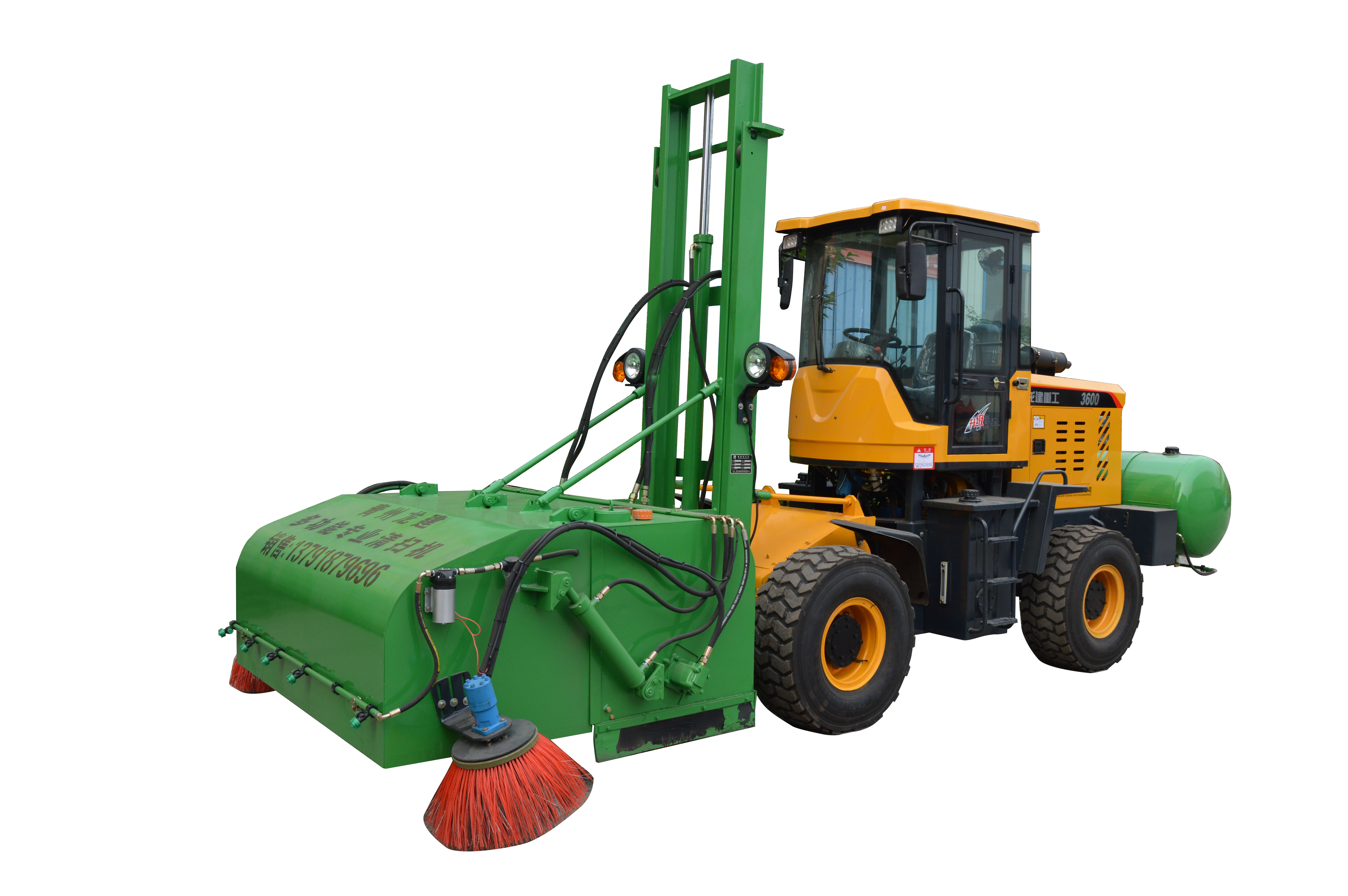 装载机清扫机的使用范围