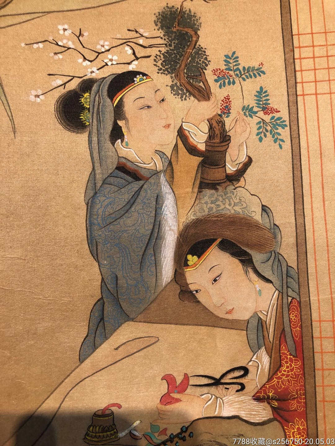 改琦国画仕女作品赏析