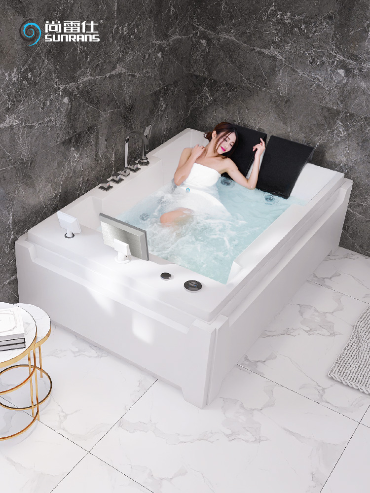 恒温双人按摩浴缸