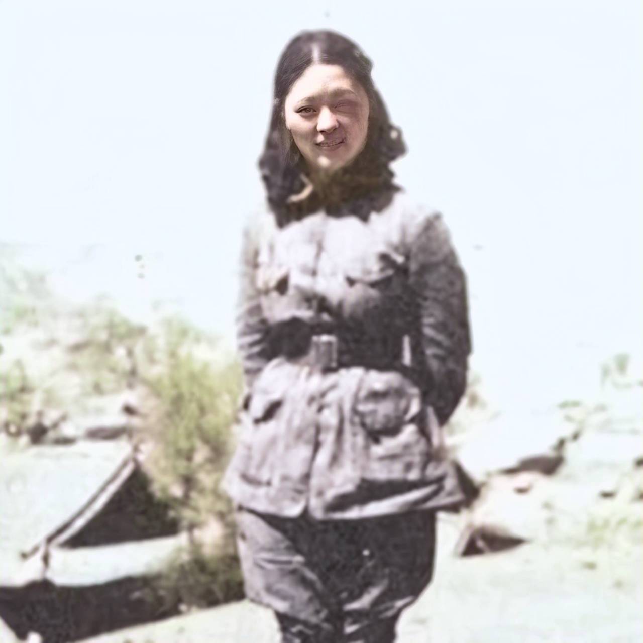 延安时期十大美女之一吴光伟,但是战友们喜欢称他吴莉莉 #优质短图文