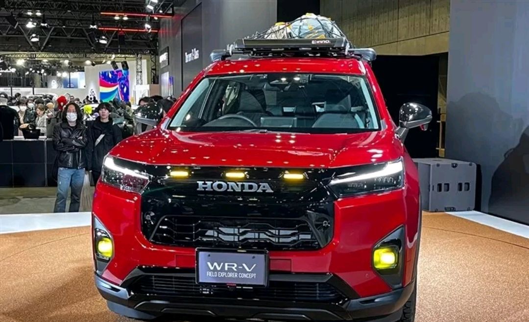本田wr-v越野版亮相,尺寸媲美途岳,字母车标 地球梦引擎,霸气