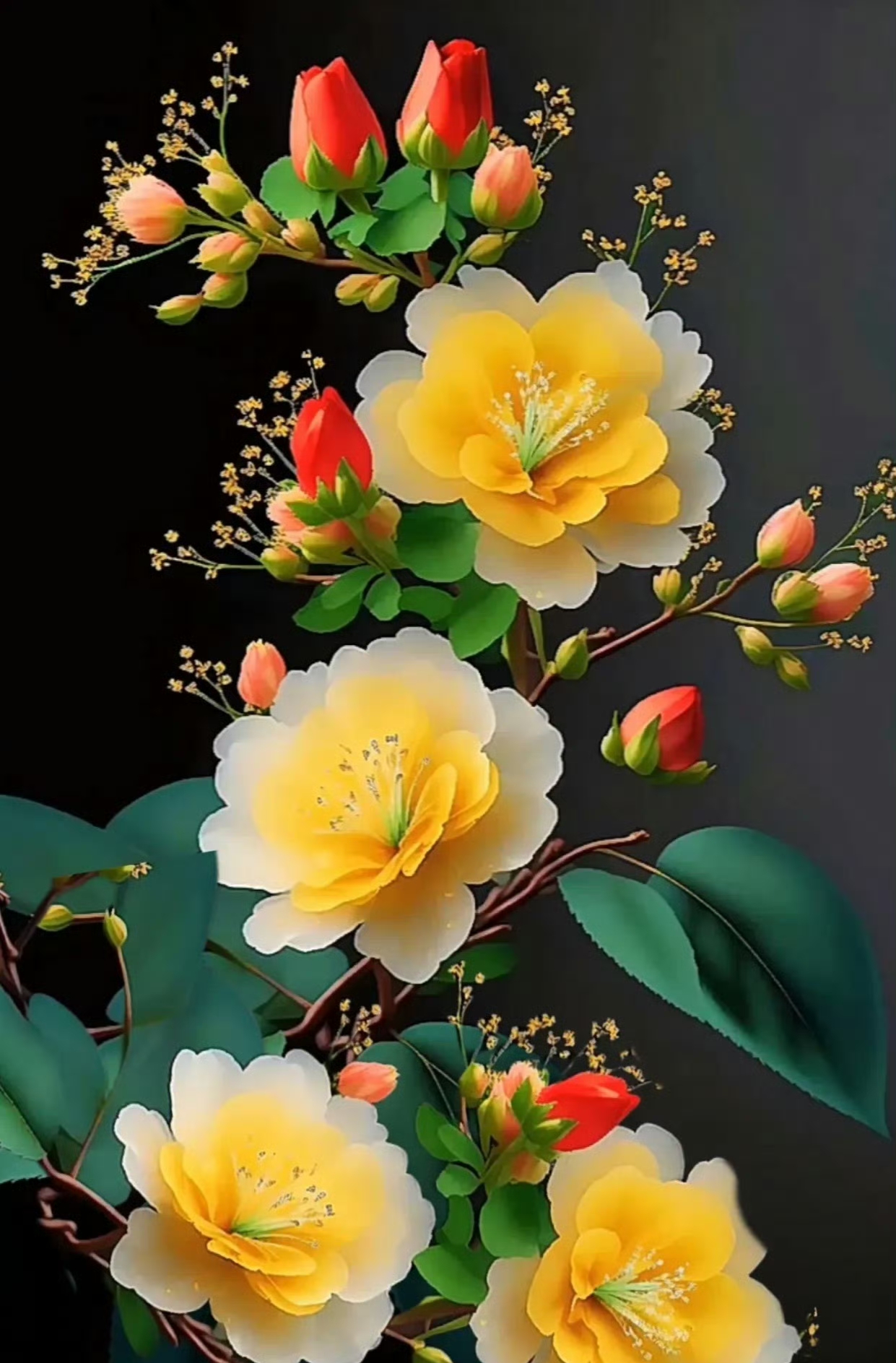 花展的图片怎么画