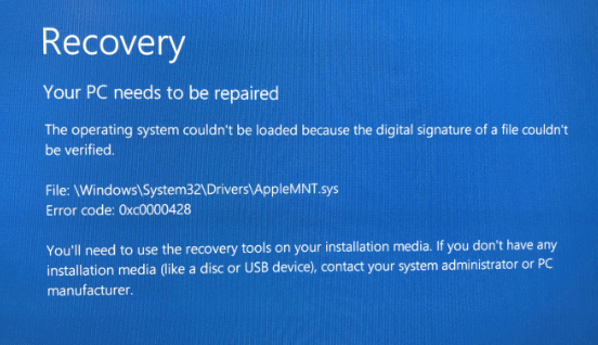 如何修复Windows 10中的报错代码0xc000021a？  第1张