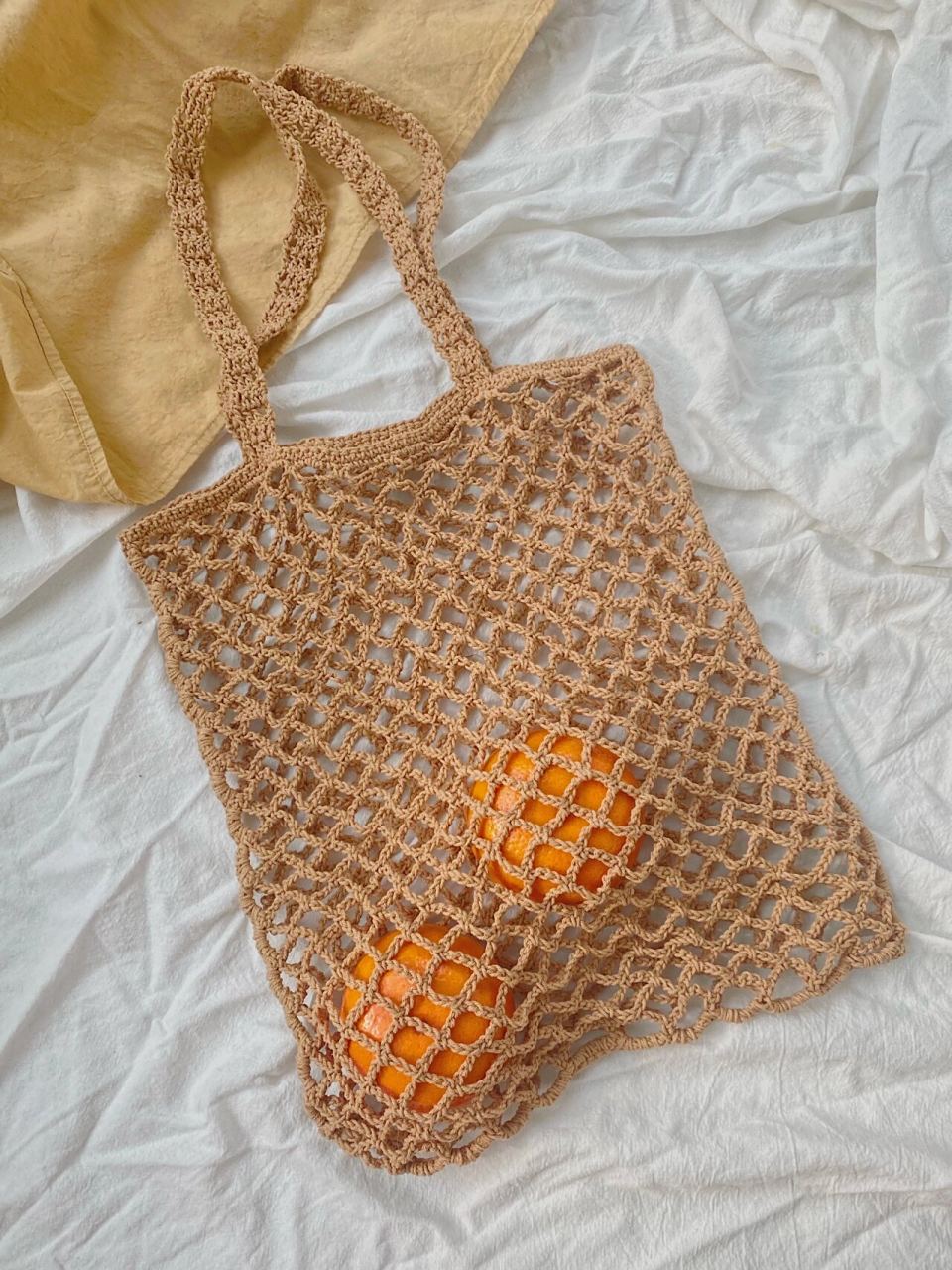 回头率超高网格包 关于包包 一款简单又实用的网眼编织包,花样设计使