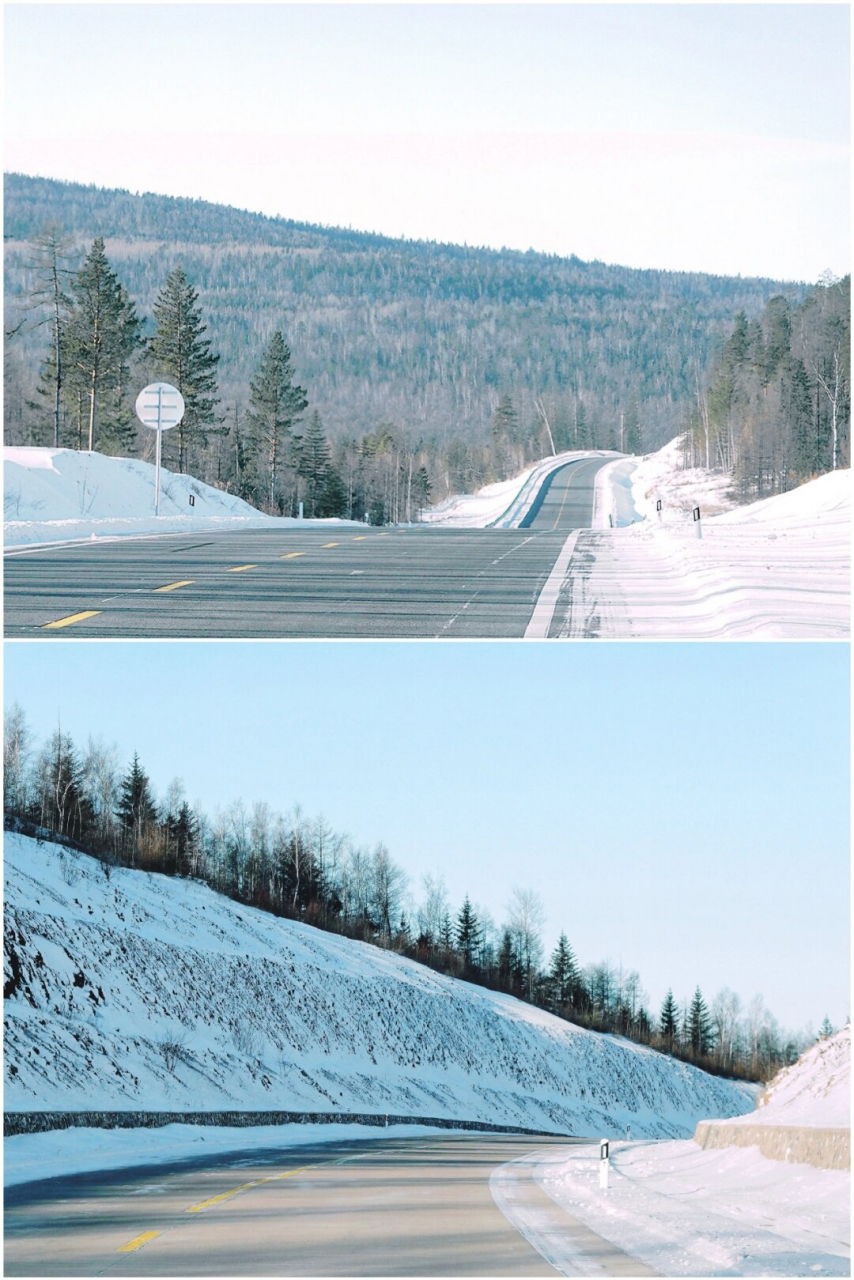 零下40度自驾到漠河,加漠公路沿线风景  在g111国道加格达奇到漠河的
