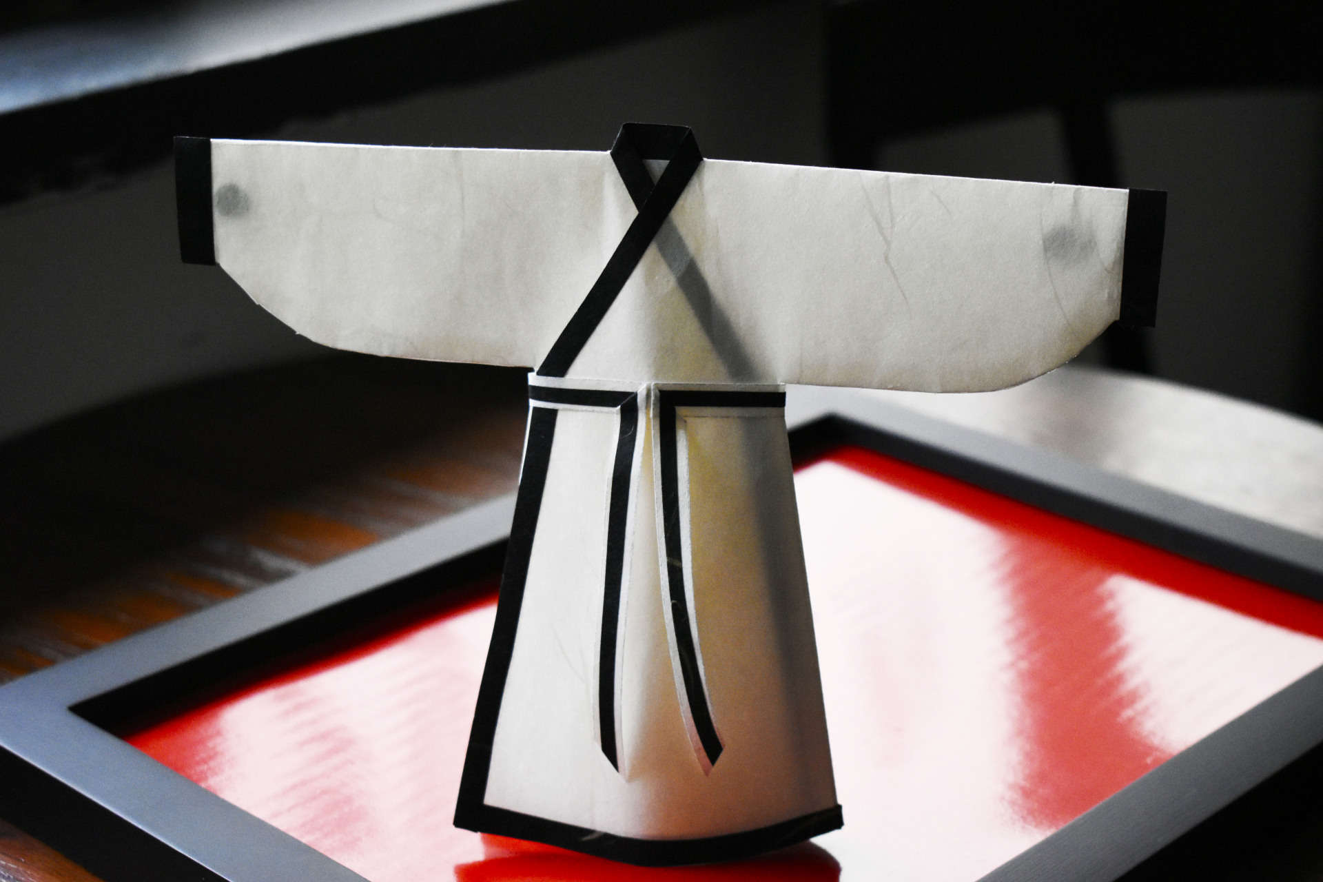 手工制作# #汉服# 来一组#纸艺# 汉服,中国服饰文化的演变,从深业到